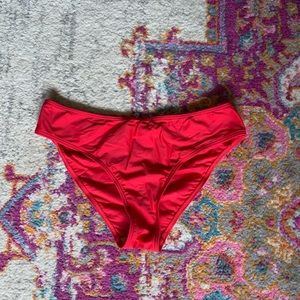 Pour Moi Red Bathing Suit Bottom